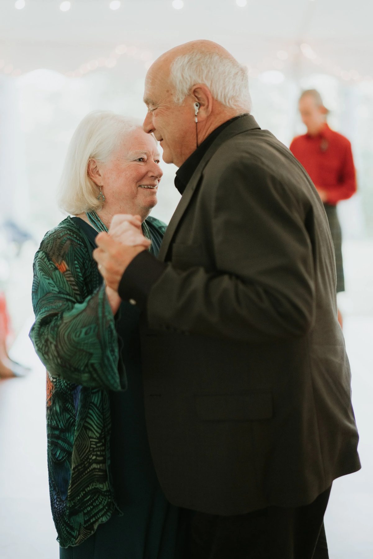 A couple dancing together